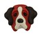 Buttons Galore and More 3D Bulk Buttons - Saint Bernard - 25 Buttons